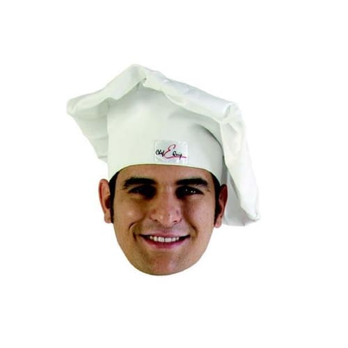 Chefs Uniform Poly Cotton Hat Chef E-quip Uni5016