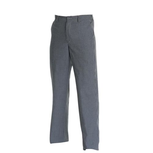 Chefs Uniform - Trousers Blue Check - Large Chef E-quip