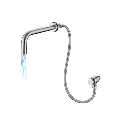 Cold Water Tap Brushed S/steel Chromecater Sst-1