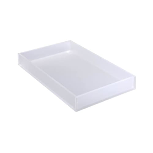 T-collection Ice White Lucite Tray Tlt0530