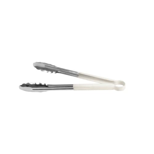 Coloured Utility Tongs (white) 300mm Tcu0300