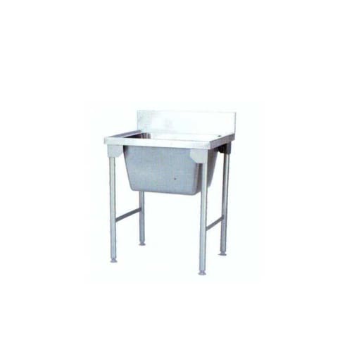 Econo Single Pot Sink 900mm Mild Steel Legs Pkpspsmsl900