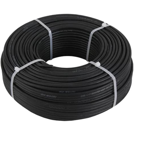 Dbl Insulated Pv Cable 4mm Black 100m/roll Pa-rb-040001