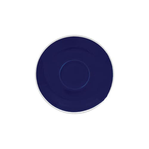 Italian - Blue Cappuccino Saucer 14.1cm (12) Gs-r809s-bl