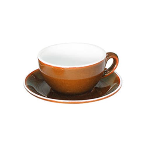 Italian - Brown Open Cappuccino Cup 21cl (12) Gs-r815c-br