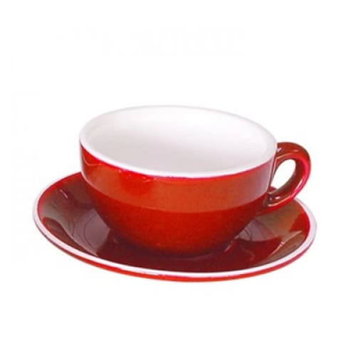 Italian - Red Open Cappuccino Cup 21cl (12) Gs-r815c-r