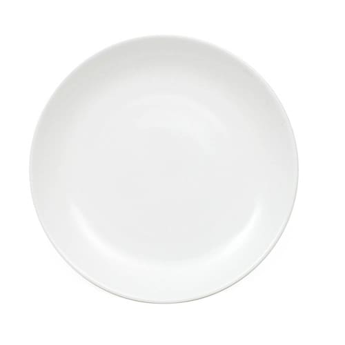 Olive - White - Round Coupe Plate 16cm (24) Laol1201116