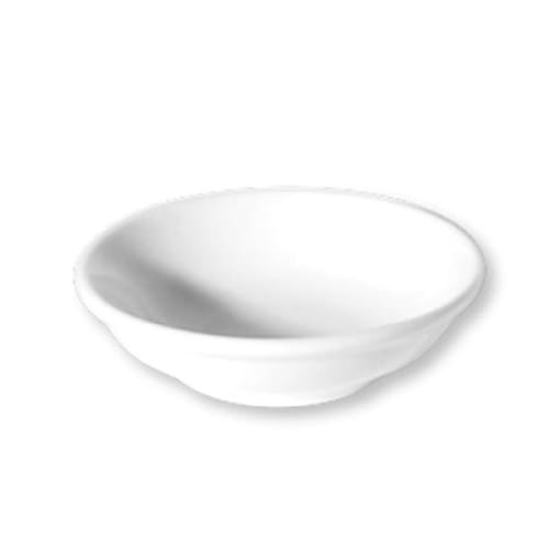 Olive - White - Sauce Dish 7.5cm (24) Lare1800007