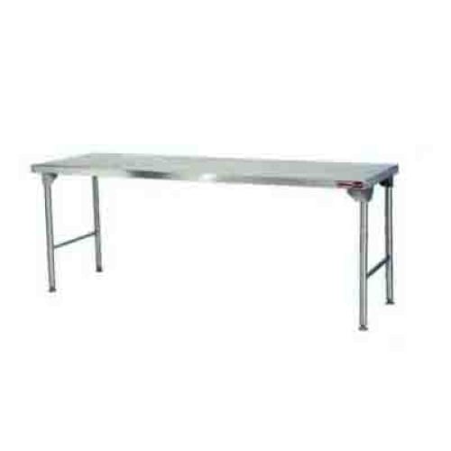 Plain Top Table 2300mm S/steel Legs Sdta2010o7