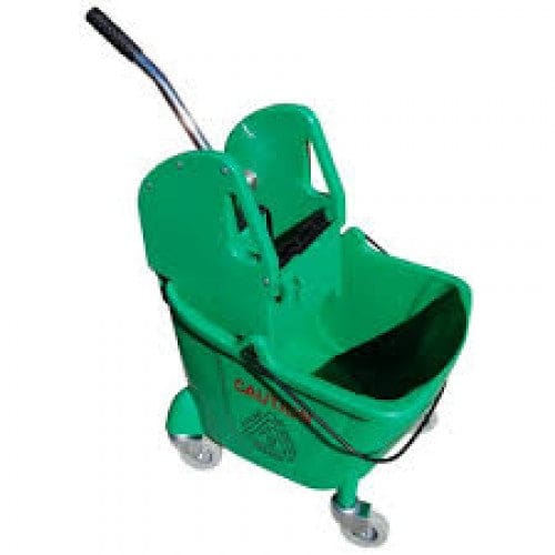 Plastic Bucket & Wringer - (green) 36 Lt Pbw0005