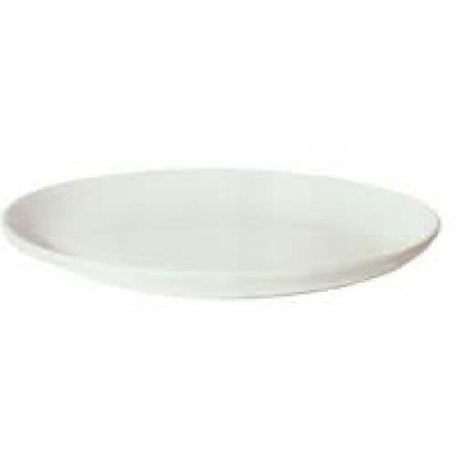 Prima - White - Oval Coupe Platter 25.5 x 18cm (12) Da-1004