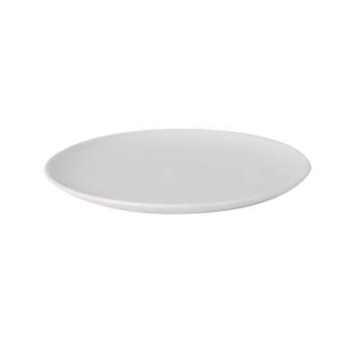 Prima - White - Oval Coupe Platter 38 x 29cm (6) Da-1036
