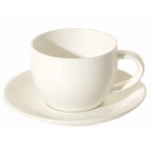 Prima - White - Non-stacking Tea Cup 23cl (24) Da-210