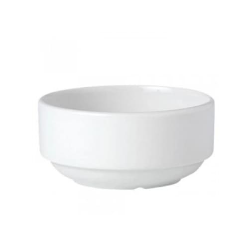 Prima - White - Stacking Soup Cup 30cl (24) Da-1030