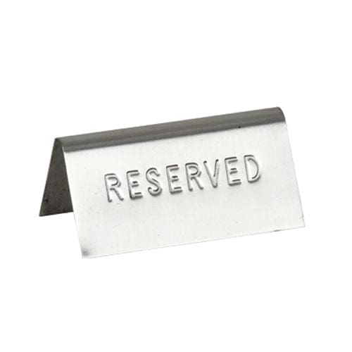 Reserved Table Sign Rts0001