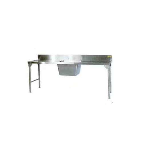 Single Bowl Sink 2300mm Mild Steel Legs Center Sdsn1007o7