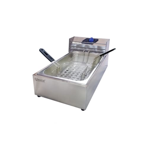 6lt Single Electric Fryer Chromecater Et-jzl1