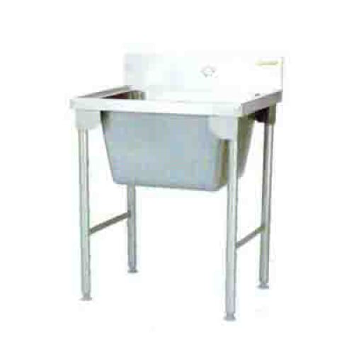 Single Pot Sink 770mm Mild Steel Legs Sdsn1016o7