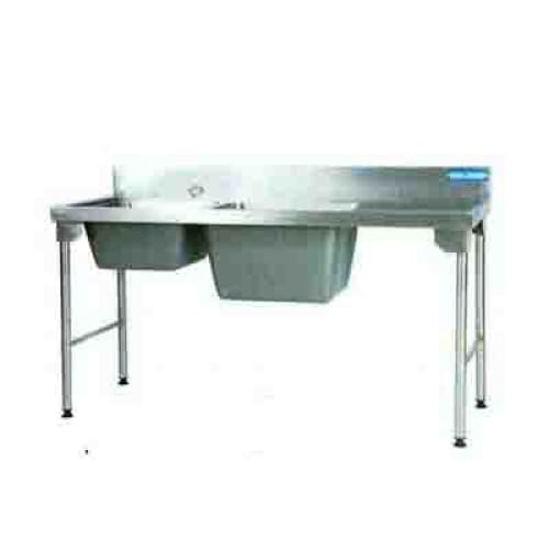 Sink Combination 1800mm Stainless Steel Legs - Left