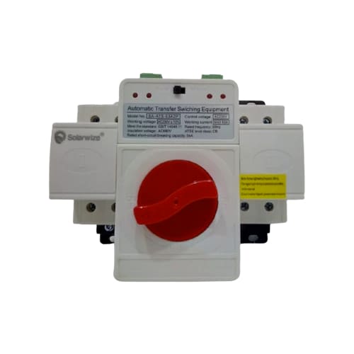 Solarwize Auto Changeover Switch- 2p 63a Big Ea-at-063a2p