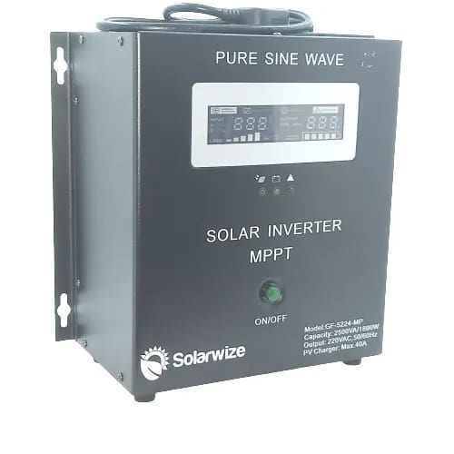 Solarwize Psw Inverter 2.5kva/1.8kw 24v 40a Mppt Gf5224mp