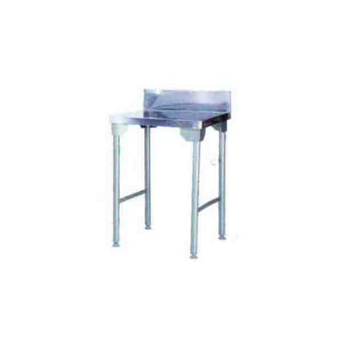 Splash Back Table 650mm S/steel Legs Ezpr1001o7