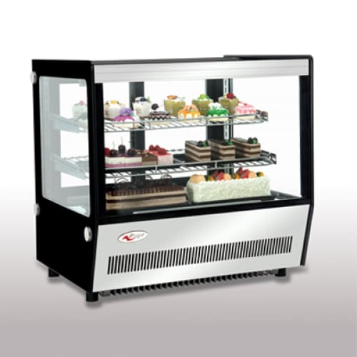 Square Cold Showcase Table Top Series Fgtr160ls