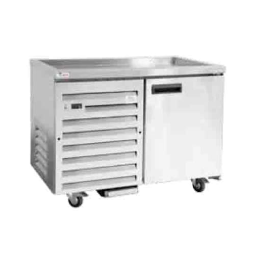 Stainless Steel Underbar Fridge Self Contained Cabinet 1.2m