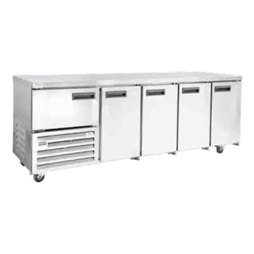 Stainless Steel Underbar Fridge Self Contained Cabinet