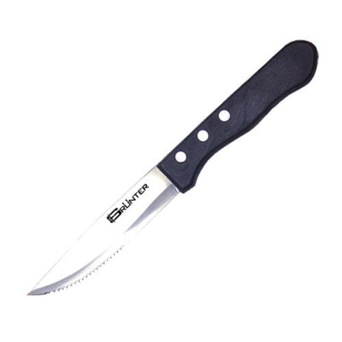 Steak Knife Broad Blade Plastic Handle Kns5125