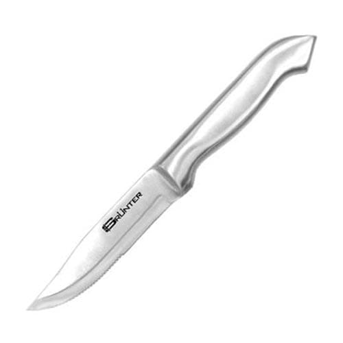 Steak Knife Broad Blade Steel Handle Kns4125