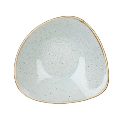 Stonecast - Duck Egg Blue Triangle Bowl 15.3cm (12)