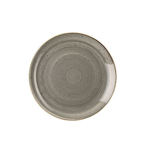 Stonecast - Peppercorn Grey Coupe Plate 26cm (12)