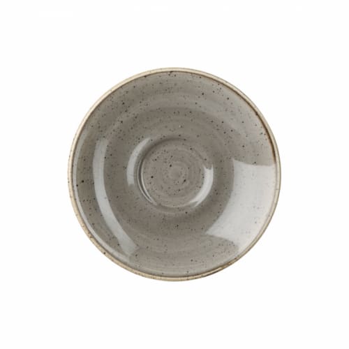 Stonecast - Peppercorn Grey Espresso Saucer 11.8cm (12)