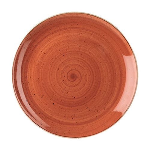 Stonecast - Spiced Orange Coupe Plate 21.7cm (12)