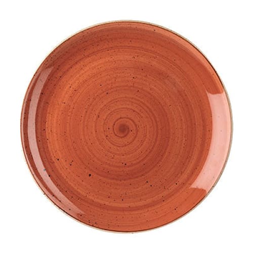 Stonecast - Spiced Orange Coupe Plate 26cm (12)