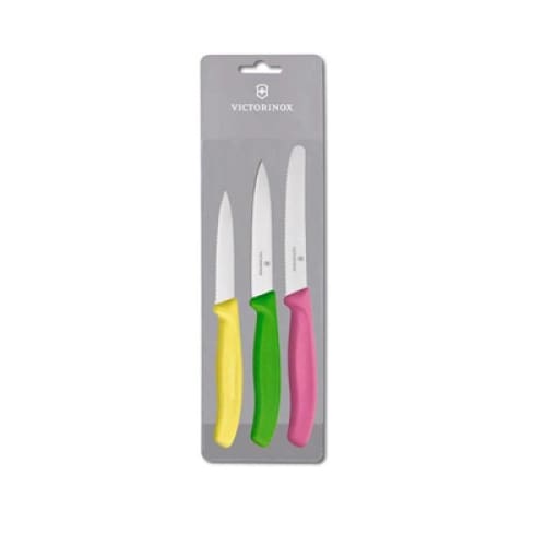 Victorinox Classic 3 Piece Prism Paring Set Kvs0015