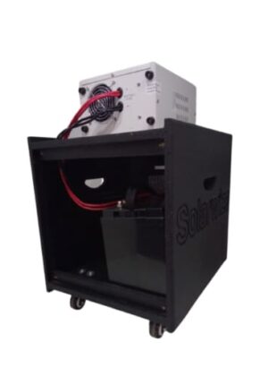 1.3kva Ups Power Trolley With 1*120ah - Metal Box