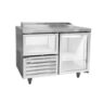 1.2m - 1.5 Glass Door Top Underbar Fridge Self Contained