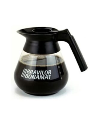 1.7lt Coffee Machine Jug Glass With Lid Cmj0002