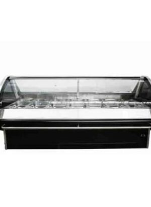 1.3m Counter Chiller Curved Glass Cgd130