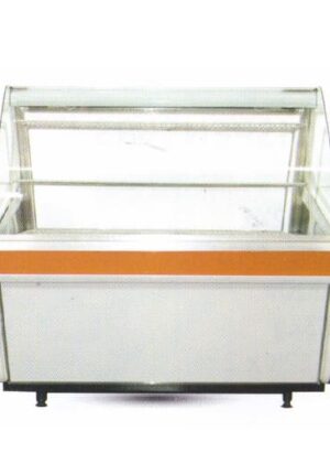 1.2m Curved Glass Pie Warmer Cg1.2pw-ew