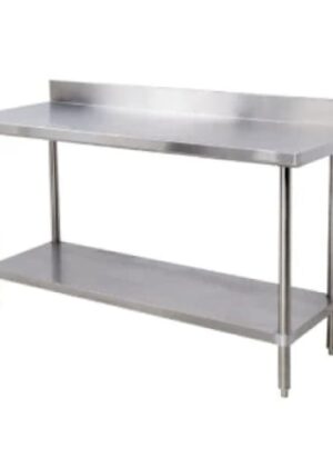 1.8m Splash - back Stainless Steel Table Chromecater Cc1.8sb