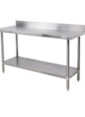 1.2m Splash - back Stainless Steel Table Chromecater Cc1.2sb