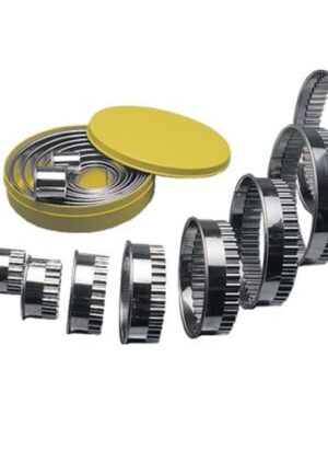 10 Piece Round Cutter Set S/steel Plain Rcp0010