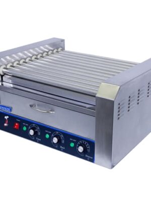 11 Hot Dog Roller With Warmer Chromecater R2-11w