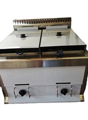 11lt Double Pan Gas Fryer Fsg2x11