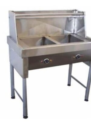 12 Lt Spaza Fryer Electric 2 Pan Pkpsef12lt