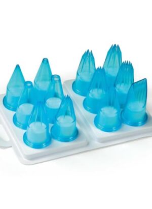 12pc Plain Assorted Polycarbonate Nozzle Set Nsp0012