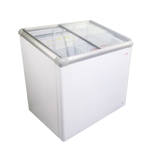 193l Glass Top Ice Cream Freezer Commercial Cf310vi